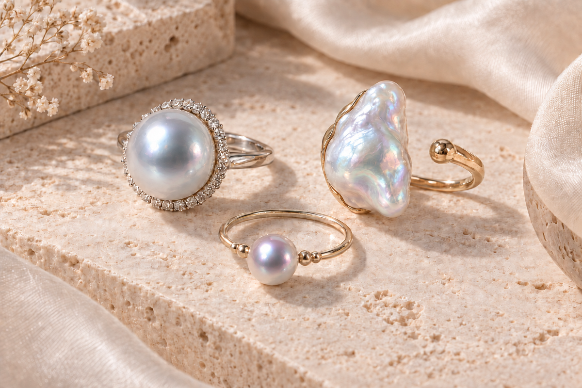 Pearl Rings