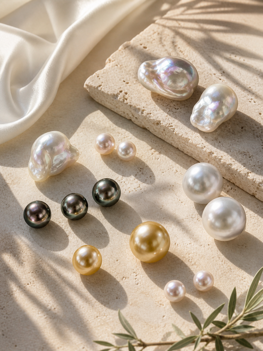 Pearlivo curated high-grade real pearl collection
